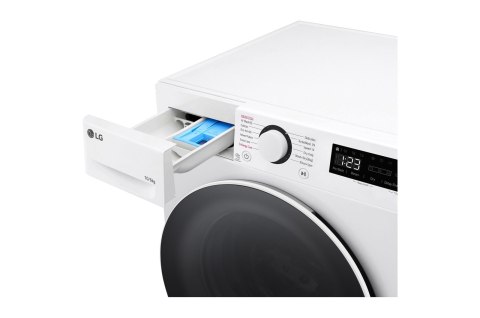 LG | Pralka z suszarką | F4DR510S0W | Klasa efektywności energetycznej A | Ładowana od frontu | Pojemność prania 10 kg | 1400 ob LG | Pralka z suszarką | F4DR510S0W | Klasa efektywności energetycznej A | Ładowana od frontu | Pojemność prania 10 kg | 1400 ob