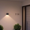 Philips Hue WCA Resonate Outdoor Downward Wall Lantern, Black | Philips Hue