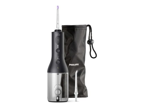Philips | Irygator do jamy ustnej | HX3826/33 Sonicare Power Flosser | Bezprzewodowy | 250 ml | Liczba głowic 1 | Czarny Philips | Irygator do jamy ustnej | HX3826/33 Sonicare Power Flosser | Bezprzewodowy | 250 ml | Liczba głowic 1 | Czarny