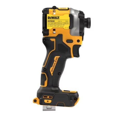 18V XR Brushless Compact Impact Driver - Bare Unit | DCF850N-XJ | 475 W 18V XR Brushless Compact Impact Driver - Bare Unit | DCF850N-XJ | 475 W