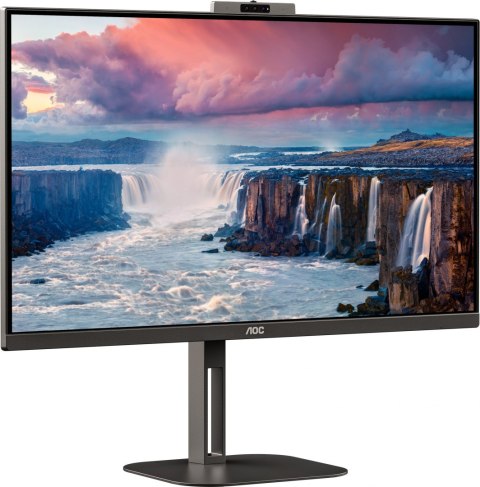 AOC Q27V5CW/BK | 27 " | IPS | QHD | 16:9 | 75 Hz | 4 ms | 2560 x 1440 pikseli | 300 cd/m² | Porty HDMI w ilości 1 | Czarny