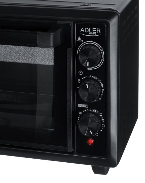 Adler | Piekarnik elektryczny | AD 6023 | 26 L | 1500 W | Czarny
