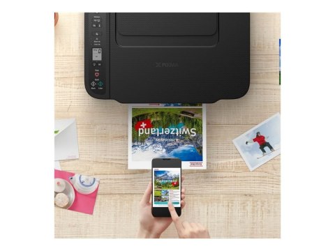Canon PIXMA TS3750I | Inkjet | Colour | Multicunction Printer | A4 | Wi-Fi | Black Canon PIXMA TS3750I | Inkjet | Colour | Multicunction Printer | A4 | Wi-Fi | Black