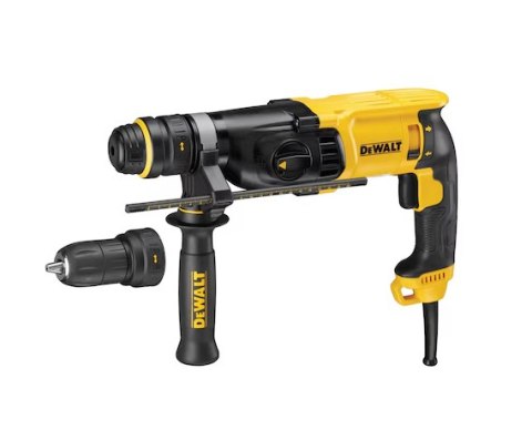 DEWALT 26mm SDS-Plus Hammer Drill with QCC | D25134K-QS | 800 W DEWALT 26mm SDS-Plus Hammer Drill with QCC | D25134K-QS | 800 W