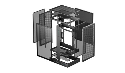 Deepcool CH270 DIGITAL | Czarny | Mini-Tower | Zasilacz w zestawie Nie | ATX PS2 Deepcool CH270 DIGITAL | Czarny | Mini-Tower | Zasilacz w zestawie Nie | ATX PS2