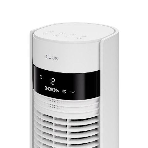 Duux Fan | Elevate | Tower Fan | Biały | Średnica 29 cm | Liczba prędkości 12 | Oscylacja | 4-40 W Duux Fan | Elevate | Tower Fan | Biały | Średnica 29 cm | Liczba prędkości 12 | Oscylacja | 4-40 W