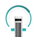 Duux Fan | Elevate | Tower Fan | Biały | Średnica 29 cm | Liczba prędkości 12 | Oscylacja | 4-40 W
