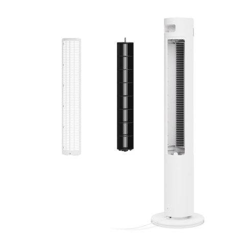 Duux Fan | Elevate | Tower Fan | Biały | Średnica 29 cm | Liczba prędkości 12 | Oscylacja | 4-40 W Duux Fan | Elevate | Tower Fan | Biały | Średnica 29 cm | Liczba prędkości 12 | Oscylacja | 4-40 W