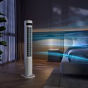 Duux Fan | Elevate | Tower Fan | Biały | Średnica 29 cm | Liczba prędkości 12 | Oscylacja | 4-40 W