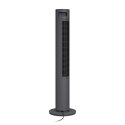 Duux Fan | Elevate | Tower Fan | Szary | Średnica 29 cm | Liczba prędkości 12 | Oscylacja | 4-40 W