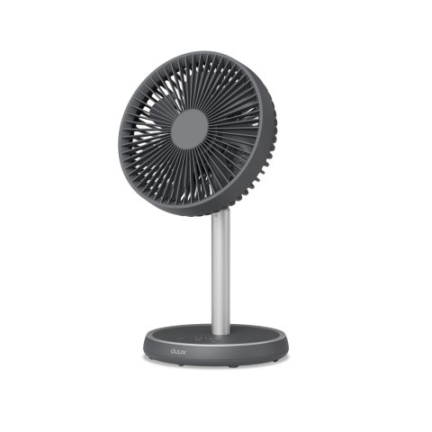 Duux Fan | Rize Flex | Stand Fan | Grey | Diameter 21 cm | Number of speeds 4 | Oscillation | 10 W | No Duux Fan | Rize Flex | Stand Fan | Grey | Diameter 21 cm | Number of speeds 4 | Oscillation | 10 W | No
