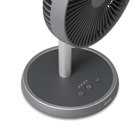 Duux Fan | Rize Flex | Stand Fan | Grey | Diameter 21 cm | Number of speeds 4 | Oscillation | 10 W | No Duux Fan | Rize Flex | Stand Fan | Grey | Diameter 21 cm | Number of speeds 4 | Oscillation | 10 W | No
