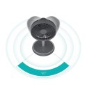 Duux Fan | Rize Flex | Stand Fan | Grey | Diameter 21 cm | Number of speeds 4 | Oscillation | 10 W | No