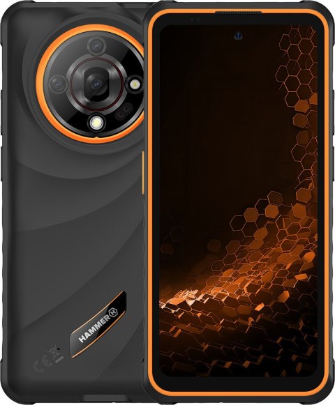 HAMMER Hammer Iron 6 (czarny) DS 6,56" IPS TFT 720x1612/2GHz/128GB/6GB RAM/Android 14/microSDXC/WiFi,BT,4G | Hammer HAMMER Hammer Iron 6 (czarny) DS 6,56" IPS TFT 720x1612/2GHz/128GB/6GB RAM/Android 14/microSDXC/WiFi,BT,4G | Hammer
