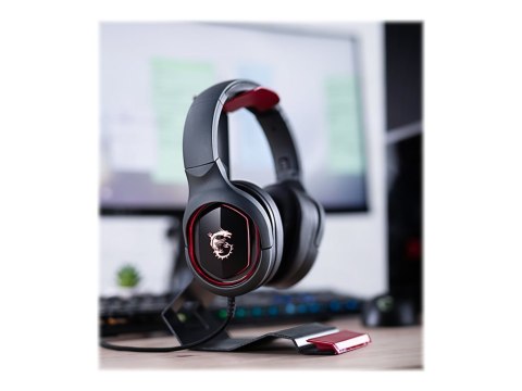 MSI Immerse GH50 Gaming Headset, Wired, Black | MSI | Immerse GH50 | Wired | Gaming Headset | Over-Ear