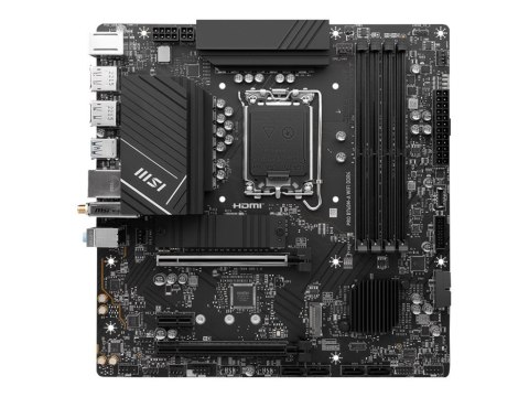 MSI | PRO B760M-A WIFI DDR4 | Processor family Intel | Processor socket LGA1700 | DDR4 | Supported hard disk drive interfaces SA