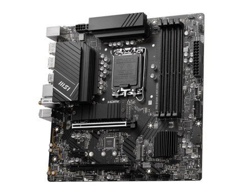 MSI | PRO B760M-A WIFI DDR4 | Processor family Intel | Processor socket LGA1700 | DDR4 | Supported hard disk drive interfaces SA