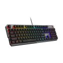 MSI STRIKE 600 SILENT US | Klawiatura do gier | Przewodowa | US | USB 2.0 | KAILH Midnight PRO Silent Tactile