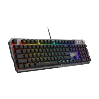 MSI STRIKE 600 SILENT US | Klawiatura do gier | Przewodowa | US | USB 2.0 | KAILH Midnight PRO Silent Tactile
