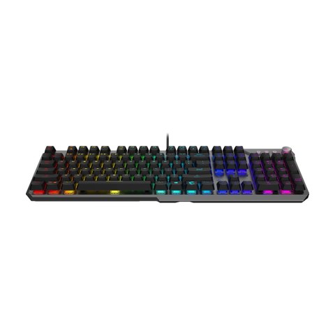 MSI STRIKE 600 SILENT US | Klawiatura do gier | Przewodowa | US | USB 2.0 | KAILH Midnight PRO Silent Tactile