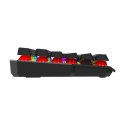 MSI STRIKE 600 SILENT US | Klawiatura do gier | Przewodowa | US | USB 2.0 | KAILH Midnight PRO Silent Tactile