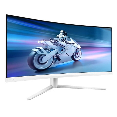 Philips 34M2C5501A/00 | 34 " | VA | WQHD | 21:9 | 180 Hz | 1 ms | 3440 x 1440 pikseli | 300 cd/m² | Porty HDMI w ilości 2 | Biał Philips 34M2C5501A/00 | 34 " | VA | WQHD | 21:9 | 180 Hz | 1 ms | 3440 x 1440 pikseli | 300 cd/m² | Porty HDMI w ilości 2 | Biał