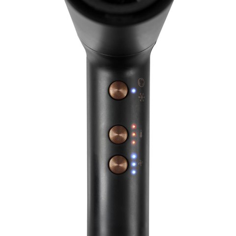 Princess Airstyler Pro | 529205 | 2000 W | Liczba ustawień temperatury 3 | Funkcja jonizacji | Dysza dyfuzora | Czarny