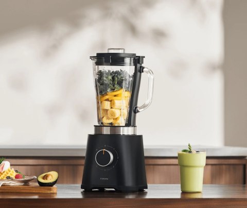 Xiaomi | Blender EU | Tabletop | 600 W | Jar material Glass | Jar capacity 1.75 L | Ice crushing | Black Xiaomi | Blender EU | Tabletop | 600 W | Jar material Glass | Jar capacity 1.75 L | Ice crushing | Black