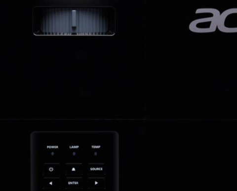 Acer X1328WHN Projector, WUXGA, 1920 x 1200, 5000lm, 20000:1, Black