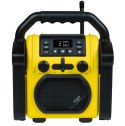 Adler | Construction radio with Bluetooth | AD 1911 | AUX in | Black/Yellow