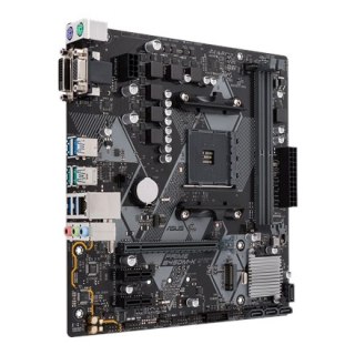 Asus | PRIME B450M-K II | Gniazda pamięci 2 | Liczba złączy SATA | Chipset AMD B | Micro ATX | Rodzina procesorów AMD | Gniazdo 