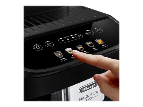 Delonghi | Automatyczny ekspres do kawy | ECAM290.61.B Magnifica Evo | Ciśnienie pompy 15 bar | Wbudowany spieniacz do mleka | A Delonghi | Automatyczny ekspres do kawy | ECAM290.61.B Magnifica Evo | Ciśnienie pompy 15 bar | Wbudowany spieniacz do mleka | A
