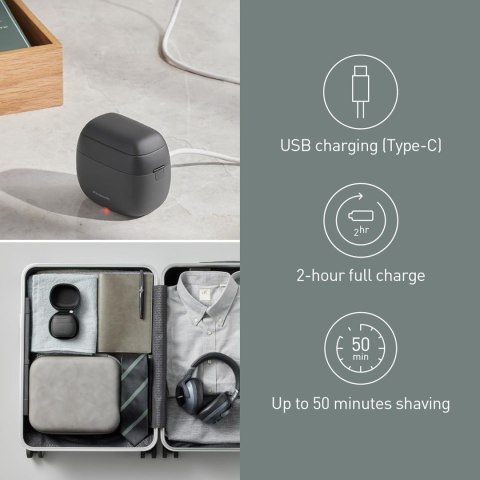 Elektryczna golarka akumulatorowa Panasonic ES-PV3B-K803, czarny | Panasonic Elektryczna golarka akumulatorowa Panasonic ES-PV3B-K803, czarny | Panasonic