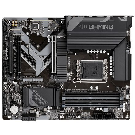 Gigabyte | B760 GAMING X DDR4 1.0 M/B | Rodzina procesorów Intel | Gniazdo procesora LGA1700 | DDR4 DIMM | Gniazda pamięci 4 | O Gigabyte | B760 GAMING X DDR4 1.0 M/B | Rodzina procesorów Intel | Gniazdo procesora LGA1700 | DDR4 DIMM | Gniazda pamięci 4 | O