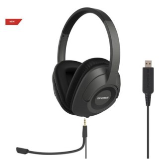 Koss | SB42 USB | Słuchawki | Przewodowe | Nauszne | Mikrofon | Czarny/Szary