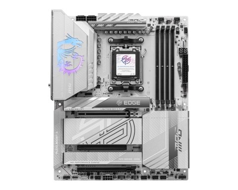 MSI MPG X870E EDGE TI WIFI | Processor family AMD | Processor socket AM5 | DDR5 | Supported hard disk drive interfaces SATA, M.2