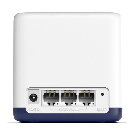 Mercusys | AC1900 Whole Home Mesh Wi-Fi System | Halo H50G (2-Pack) | 802.11ac | 600+1300 Mbit/s | Mbit/s | Ethernet LAN (RJ-45) Mercusys | AC1900 Whole Home Mesh Wi-Fi System | Halo H50G (2-Pack) | 802.11ac | 600+1300 Mbit/s | Mbit/s | Ethernet LAN (RJ-45)