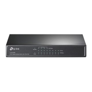 TP-LINK | Switch | TL-SG1008P | Niezarządzalny | Desktop | Porty 1 Gb/s (RJ-45) w liczbie 8 | Porty PoE w liczbie 4 | Typ zasila