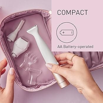 Zestaw do ciała i bikini Panasonic 5 w 1 ES-WM31, biały/złoty róż | Panasonic Zestaw do ciała i bikini Panasonic 5 w 1 ES-WM31, biały/złoty róż | Panasonic