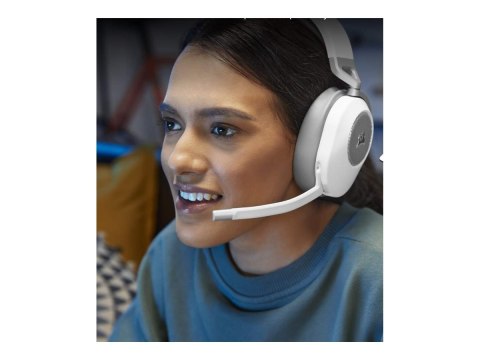 Corsair | Gaming Headset | HS65 | Wireless | Over-Ear | Microphone | Wireless | White