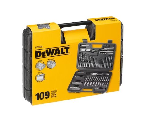 DEWALT Set of drills and torsion nozzles, 109 pcs. | DT0109-QZ DEWALT Set of drills and torsion nozzles, 109 pcs. | DT0109-QZ