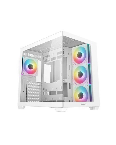 Deepcool CG530 4F WH | White | Mid Tower | Power supply included No