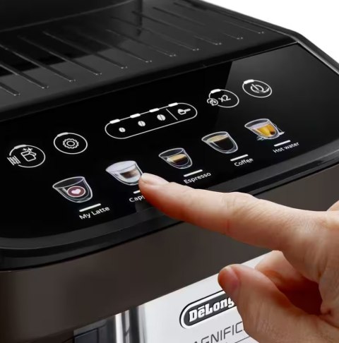 Delonghi | Coffee Maker | ECAM293.61 BW Magnifica Evo | Pump pressure 15 bar | Built-in milk frother | Fully automatic | 1450 W Delonghi | Coffee Maker | ECAM293.61 BW Magnifica Evo | Pump pressure 15 bar | Built-in milk frother | Fully automatic | 1450 W