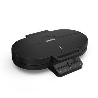 Gofrownica Princess | 132384 | 1200 W | Ilość ciasta 10 | W kształcie serca | Czarny