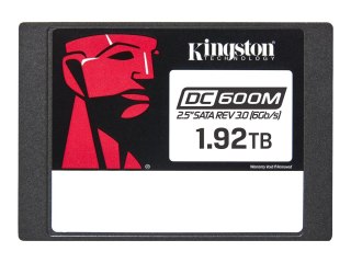 Kingston DC600M | 1920 GB | Format SSD 2,5" | Interfejs SSD SATA Rev. 3.0 | Prędkość odczytu 560 MB/s | Prędkość zapisu 530 MB/s