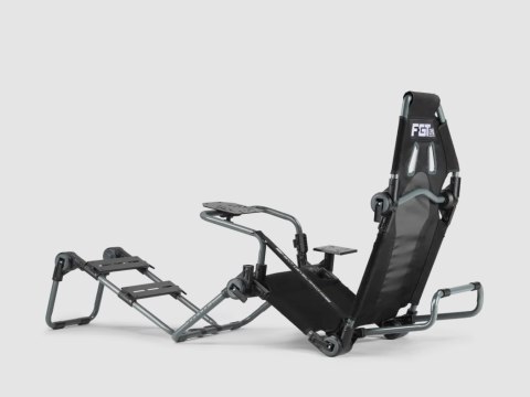 Next Level Racing | Składany kokpit Formuły i GT | F-GT Lite Grey Edition | Szary i czarny