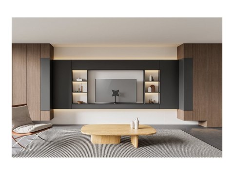 Neomounts DS42-430BL12 TV stand 1 screen - 23-43" - 0-50 kg - VESA 100x100-200x200 - bolt-down - 60° swivel - black Neomounts DS42-430BL12 TV stand 1 screen - 23-43" - 0-50 kg - VESA 100x100-200x200 - bolt-down - 60° swivel - black