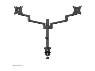 Neomounts NEXT Lite DS60-425BL2 Dual monitor arm - 17-27" - 0-8 kg/screen - space saving T-Rex model - 100% plastic-free packagi