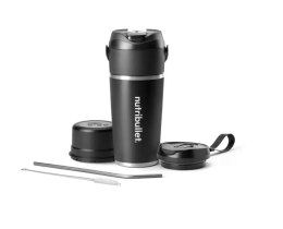 Nutribullet Blender | NBP016B | Osobisty | Materiał słoika Stal nierdzewna | Pojemność słoika 0,59 L | Czarny