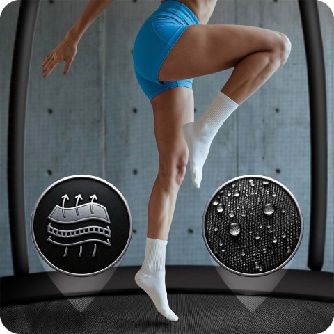 Trampolina ogrodowa profilowana 10ft/312cmz siatką wewnętrzną Neo-Sport